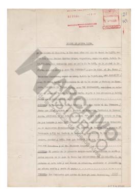 Boleto de compra venta que Adelina usa para expediente causa Chamorro. 1977