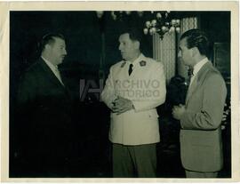 Juan Domingo Perón con Ministros. Jura de Ministros