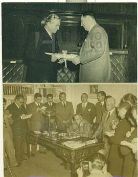 Juan Domingo Perón con Presidentes