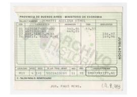 Recibo previsional de haberes 1998-12-01