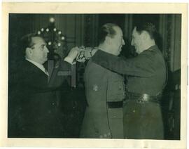 Juan Domingo Perón con Embajadores