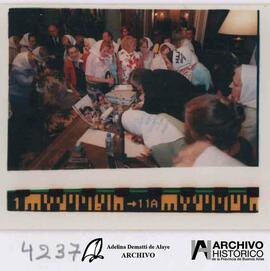 Madres con el presidente Kirchner 2005