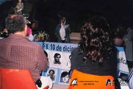 Homenaje a los desaparecidos en Iglesia de la Santa Cruz 2005