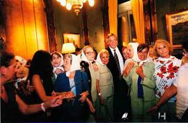 Madres con el presidente Kirchner 2005