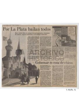 "Por La Plata, bailan todos”, La Nación 1993