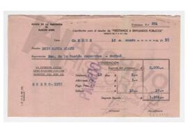 Liquidación para el deudor de “Préstamos a empleados públicos”, Banco de la Provincia de Buenos A...