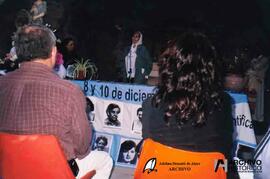 Homenaje a los desaparecidos en Iglesia de la Santa Cruz 2005