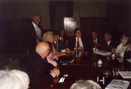 Primeras reuniones para constituir la Comisión por la Memoria 2000