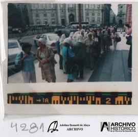 Madres con el presidente Kirchner 2005