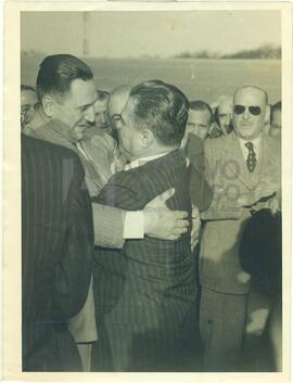 Juan Domingo Perón con Embajadores