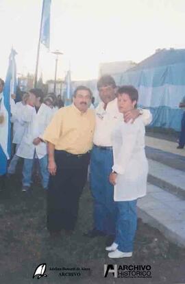 Inauguración parque de la Memoria – Chivilcoy 2005