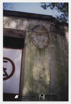 Señalización Centro Clandestino 1 y 60. Infantería Policía 1998