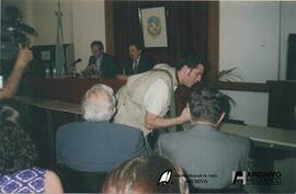 Primera visita del Juez Garzón a La Plata 2001