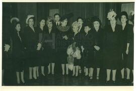 Eva Duarte de Perón con Presidentes, Embajadores y personalidades extranjeras