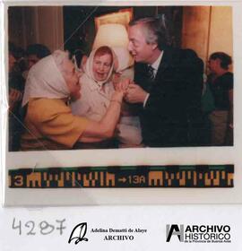 Madres con el presidente Kirchner 2005