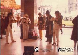 Manifestación en Francia por argentinos desaparecidos 1979