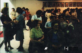 Reunión Madres La Plata y APDH en el Colegio de Arquitectos de La Plata 1980