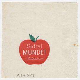 Servilleta de papel, Sidral Mundet Pasteurizado