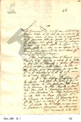 El comisario de Navarro manifiesta a Rosas las dificultades  para realizar el recuento de los ele...