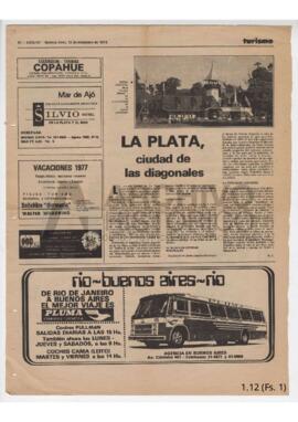 “La Plata, ciudad de las diagonales”, Esquiú 1976