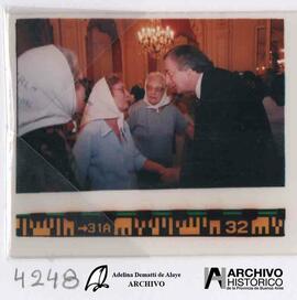 Madres con el presidente Kirchner 2005