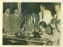 Eva Duarte de Perón con Presidentes, Embajadores y personalidades extranjeras