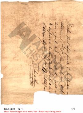 Félix de Alzaga extiende una declaración manifestando que Rosas ha depositado en su almacén ochen...