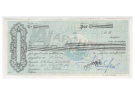 Pagaré del sepelio de Silvina Nogues, firmado por Adelina