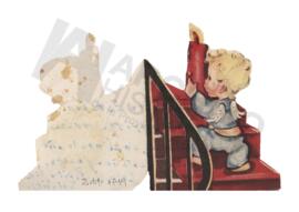 Tarjeta de salutación por Año nuevo de abuelos y tías