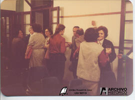 Reunión Madres La Plata y APDH en el Colegio de Arquitectos de La Plata 1980