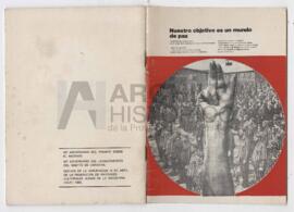 Nuestro objetivo es la Paz. Aniversario de la 2 Guerra Mundial. Buenos Aires 1985.