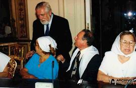 Madres con el presidente Kirchner 2005