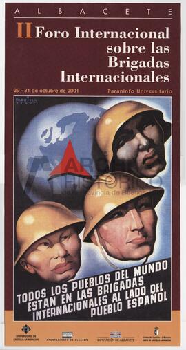 ll foro internacional sobre las Brigadas Internacionales “todos los pueblos del mundo están en la...