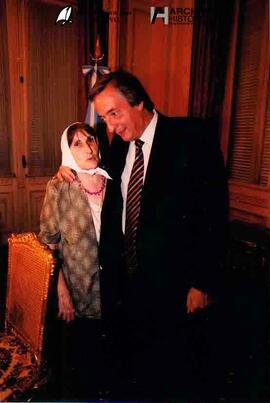 Madres con el presidente Kirchner 2005
