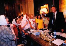 Madres con el presidente Kirchner 2005