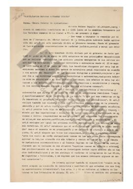 El abogado Roberto Nelson Bugallo impugna lo resuelto por el Juez de 1 instancia Dr. Héctor Gusta...