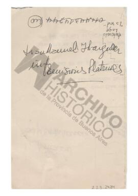 Manuscrito de Adelina