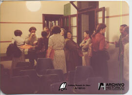 Reunión Madres La Plata y APDH en el Colegio de Arquitectos de La Plata 1980