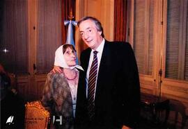Madres con el presidente Kirchner 2005