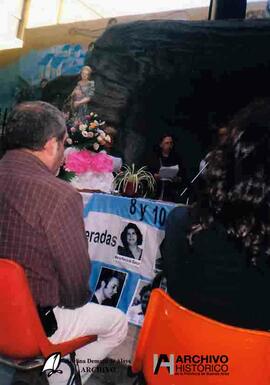 Homenaje a los desaparecidos en Iglesia de la Santa Cruz 2005