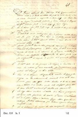 Copia del contrato celebrado entre Enrique Libanus Jones y el gobierno, mediante el cual el prime...