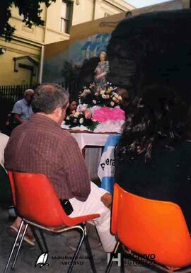 Homenaje a los desaparecidos en Iglesia de la Santa Cruz 2005