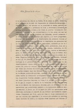 Declaración de Jorge Rafael Videla, 1984