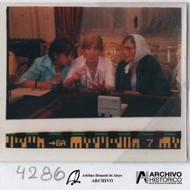 Madres con el presidente Kirchner 2005