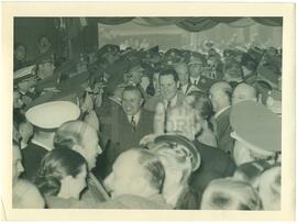 Juan Domingo Perón con Presidentes