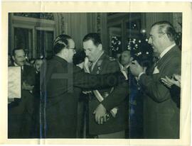 Juan Domingo Perón con Embajadores