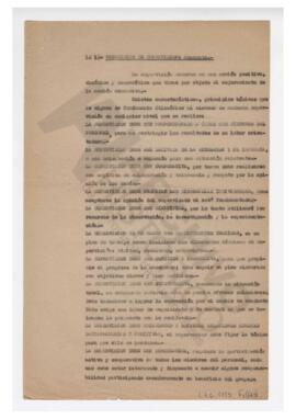 Principios de supervisión. Propósitos.