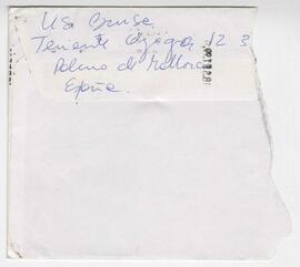 Sobre Lis Brusa. (?) Palma de Mallorca, España. 1999