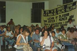 Actos a 20 años de la dictadura 1996