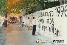 Actos a 20 años de la dictadura 1996